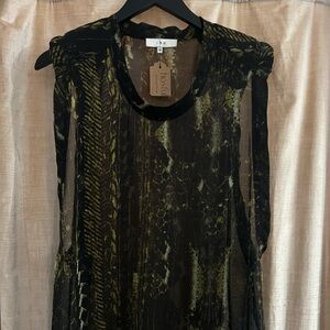 IRO Sheer sleeveless blouse
